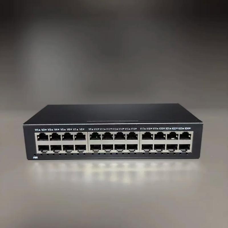 监控网络交换机 支持5v~12v宽电压更稳定!